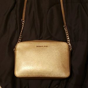 Michael kors gold purse